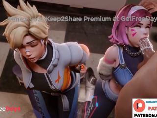 [GetFreeDays.com] Dva With Tracer Do Hard Gangbang Blowjob And Getting Cum in Mouth  Exclusive Overwatch Hentai 4k Porn Leak March 2023-2