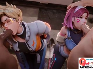 [GetFreeDays.com] Dva With Tracer Do Hard Gangbang Blowjob And Getting Cum in Mouth  Exclusive Overwatch Hentai 4k Porn Leak March 2023-3