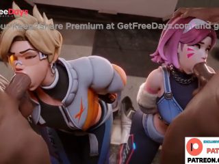 [GetFreeDays.com] Dva With Tracer Do Hard Gangbang Blowjob And Getting Cum in Mouth  Exclusive Overwatch Hentai 4k Porn Leak March 2023-7