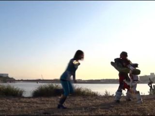 Kiriyama Yuu, Nagisa Mitsuki GHMT-45 Knight God Squadron Legend Mirror Episode 17 Untransformable! Blue Fenrir! Absolutely Pinch Beautiful Warriors! Mitsuki Nagisa Yuuha Kiriyama - Special Effects-4