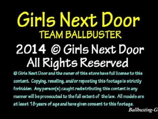 Team Ballbuster - Lady Shayne - Girls Next Door TEAM BALLBUSTER on fetish porn feet fetish sites-9