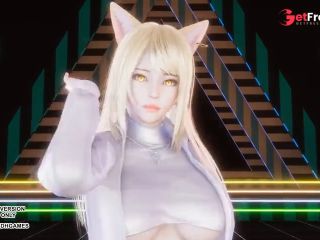 [GetFreeDays.com] MMD EVERGLOW - Bon Bon Chocolat Ahri Sexy Kpop Dance 4K 60FPS Adult Stream October 2022-3