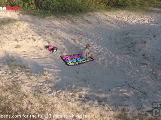 [GetFreeDays.com] Hot Skinny Thin Model Areana Fox Masturbating With A Dildo Outdoors On A Beach With Drone Video - Margo B Porn Clip December 2022-9