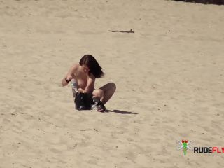Nude Plage - Big Tit Strand fun POV Nudism-4